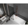 Mexen Next L vannisein 1-osaline 60 x 150 cm, grafiit, roosa kuld - 895-060-000-03-40-60