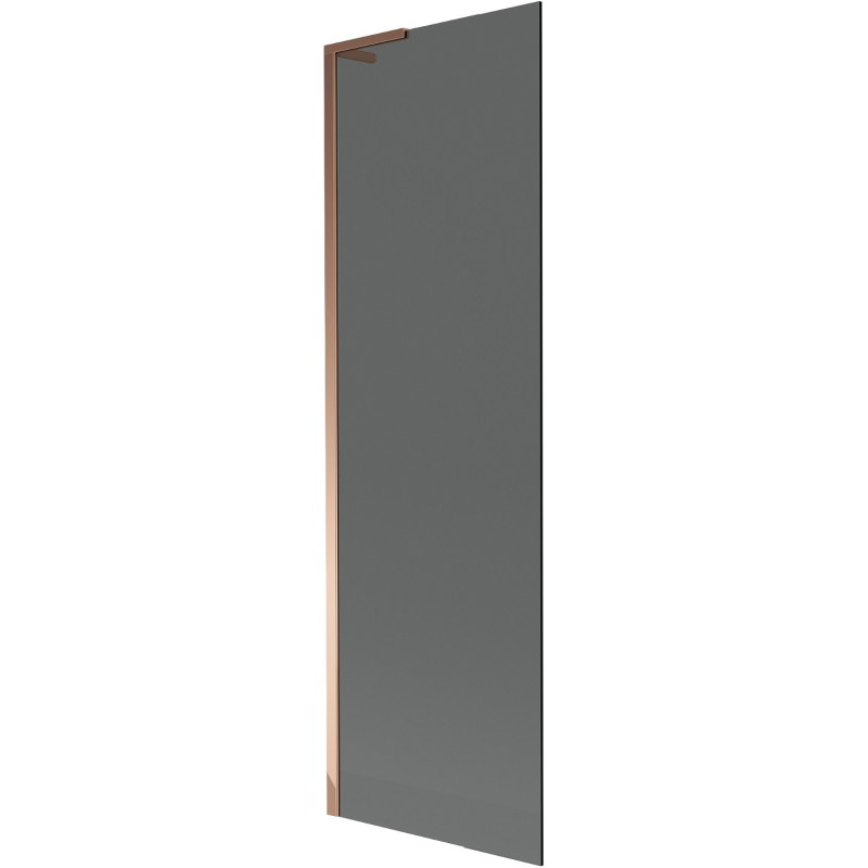 Mexen Next L paravan za tuš kabinu 1-krilni 60 x 150 cm, grafit, ružičasto zlato - 895-060-000-03-40-60