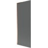 Mexen Next L vanniekardina 1-tiivaline 70 x 150 cm, grafiit, roosa kuld - 895-070-000-03-40-60