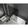 Mexen Next L vannisirm 1-osaline 100 x 150 cm, grafiit, roosakuld - 895-100-000-03-40-60