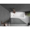 Mexen Next L vannisirm 1-osaline 100 x 150 cm, grafiit, roosakuld - 895-100-000-03-40-60