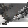 Mexen Next L badwand 1-delig 60 x 150 cm, grafiet, geborsteld koper - 895-060-000-03-40-65