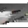Mexen Next L Badewannen-Faltwand 1-flügelig 60 x 150 cm, Graphit, gebürstetes Kupfer - 895-060-000-03-40-65