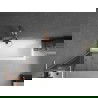 Mexen Next L Badewannenfaltwand 1-flügelig 70 x 150 cm, Grafit, gebürstetes Kupfer - 895-070-000-03-40-65