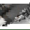 Mexen Next L badwand afscherming 1-vleugelig 90 x 150 cm, grafiet, geborsteld koper - 895-090-000-03-40-65