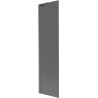 Mexen Next L vannitoa klaassein 1-osaline 50 x 150 cm, grafiit, matt hall harjatud - 895-050-000-03-40-66