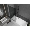 Mexen Next L vannitoavahe sirm 1-tiivaline 70 x 150 cm, grafiit, hari gun gray - 895-070-000-03-40-66