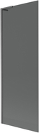Mexen Next L paravan za kadu s jednim krilom 70 x 150 cm, grafit, četkana gun gray boja - 895-070-000-03-40-66