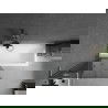 Mexen Next L Badewannenfaltwand 1-flügelig 80 x 150 cm, Graphit, gebürstet Gun Gray - 895-080-000-03-40-66