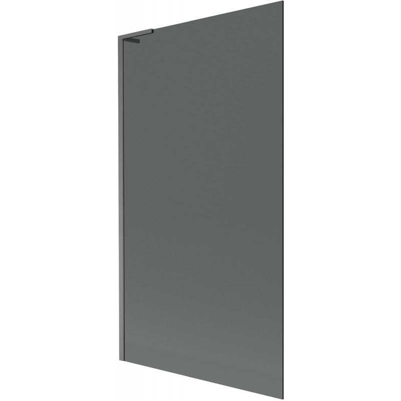 Mexen Next L Wannenwand 1-flügelig 100 x 150 cm, grafit, gebürstet gun gray - 895-100-000-03-40-66