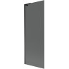 Mexen Next L painel de banho com 1 asa 70 x 150 cm, grafite, preto - 895-070-000-03-40-70