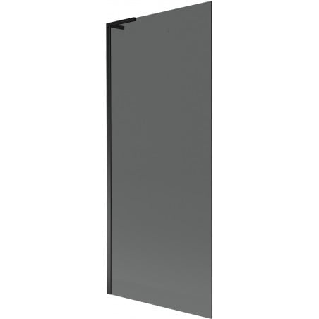 Mexen Next L Badewannenabtrennung 1-flügelig 80 x 150 cm, Graphit, Schwarz - 895-080-000-03-40-70