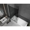 Mexen Next L vannie kaitse 1-ukseline 90 x 150 cm, grafiit, must - 895-090-000-03-40-70