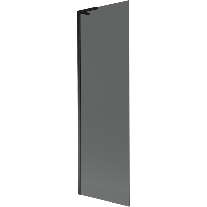 Mexen Next L Badewannenfaltwand 1-flügelig 60 x 150 cm, Graphit, Schwarz - 895-060-000-03-40-70
