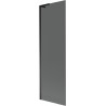 Mexen Next L Badewannenfaltwand 1-flügelig 60 x 150 cm, Graphit, Schwarz - 895-060-000-03-40-70