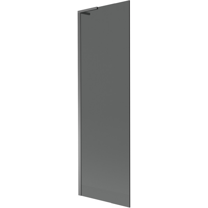 Mexen Next L Badewannenwand 1-flügelig 60 x 150 cm, grafit, Gun Metal - 895-060-000-03-40-95