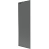 Mexen Next L jednodijelni paravan za kadu 60 x 150 cm, grafit, metalni izgled - 895-060-000-03-40-95