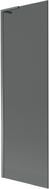Mexen Next L shower screen 1-wing 60 x 150 cm, graphite, gun metal - 895-060-000-03-40-95
