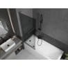 Mexen Next L enokna stena za kad 1-krilna 70 x 150 cm, grafit, gun metal - 895-070-000-03-40-95