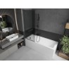 Mexen Next L vanniparavõru, 1-tiivaline, 70 x 150 cm, grafiit, gun metal - 895-070-000-03-40-95