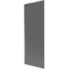 Mexen Next L Badewannenaufsatz 1-flügelig 70 x 150 cm, Graphit, Gun Metal - 895-070-000-03-40-95