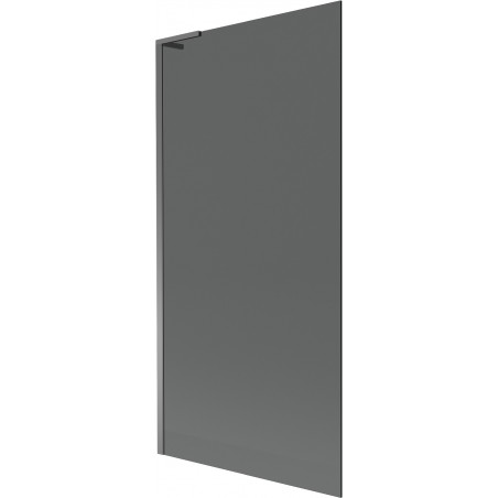 Mexen Next L vannie paravan, 1-tiivaline 90 x 150 cm, grafiit, gun metal - 895-090-000-03-40-95