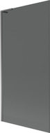 Mexen Next L jednokrilni paravan za kadu 90 x 150 cm, grafit, gun metal - 895-090-000-03-40-95