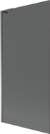 Mexen Next L vannie paravan, 1-tiivaline 90 x 150 cm, grafiit, gun metal - 895-090-000-03-40-95