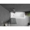Mexen Next L vanniseina 1-tiivaline 60 x 150 cm, grafiit, harjatud nikkel - 895-060-000-03-40-97