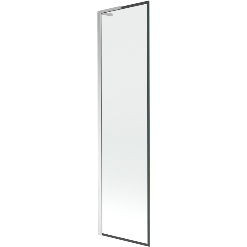 Mexen Next L paravan za tuširanje s 1 krilom 50 x 150 cm, crni okvir, krom - 895-050-000-03-70-01