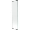 Mexen Next L vannipaneel, 1-osaline 50 x 150 cm, must raam, kroom - 895-050-000-03-70-01
