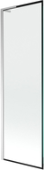 Mexen Next L parawan nawannowy 1-skrzydłowy 60 x 150 cm, czarna ramka, chrom - 895-060-000-03-70-01