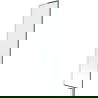 Mexen Next L badscherm 1-delig 50 x 150 cm, zwart frame, wit - 895-050-000-03-70-20