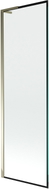 Mexen Next L vannisein 1-ukseline 60 x 150 cm, must raam, kuldne - 895-060-000-03-70-50