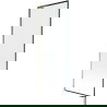 Mexen Next L Wannenschutz, einteilig 70 x 150 cm, schwarzes Muster, Gold - 895-070-000-03-70-50