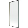 Mexen Next L vanniekraaniga 1-tiivaga 80 x 150 cm, must raam, kuldne - 895-080-000-03-70-50