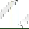 Mexen Next L badwand 1-deurs 60 x 150 cm, zwart frame, geborsteld goud - 895-060-000-03-70-55