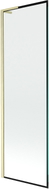 Mexen Next L vanniparaván 1-tiivaline 60 x 150 cm, must raam, kuldne harjatud - 895-060-000-03-70-55