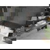 Mexen Next L badwand 1-vleugelig 100 x 150 cm, zwarte lijst, roos goud - 895-100-000-03-70-60