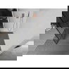 Mexen Kioto L Duschwand Walk-in 90 x 200 cm, schwarzes Muster, gebürstetes Kupfer - 800-090-103-65-78
