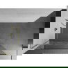 Mexen Kioto L douchewand Walk-in 70 x 200 cm, wit patroon, goud - 800-070-103-50-85