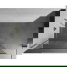 Mexen Kioto L douchewand Walk-in 70 x 200 cm, wit patroon, geborsteld goud - 800-070-103-55-85