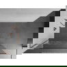 Mexen Kioto L Duschwand Walk-in 70 x 200 cm, weißes Muster, gebürstetes Kupfer - 800-070-103-65-85