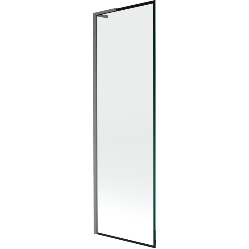 Mexen Next L vanniseinale 1-ukseline 60 x 150 cm, must raam, harjatud gun gray - 895-060-000-03-70-66