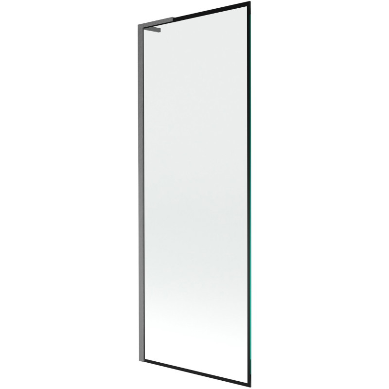Mexen Next L vanniekraan 1-tiivaline 70 x 150 cm, must raam, harjatud gun gray - 895-070-000-03-70-66