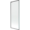Mexen Next L vanniekraan 1-tiivaline 70 x 150 cm, must raam, harjatud gun gray - 895-070-000-03-70-66