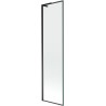 Mexen Next L jednokrilni paravan za kadu 50 x 150 cm, crni okvir, crna boja - 895-050-000-03-70-70