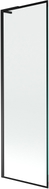 Mexen Next L vannitoa paravann 1-leheline 60 x 150 cm, must raam, must - 895-060-000-03-70-70
