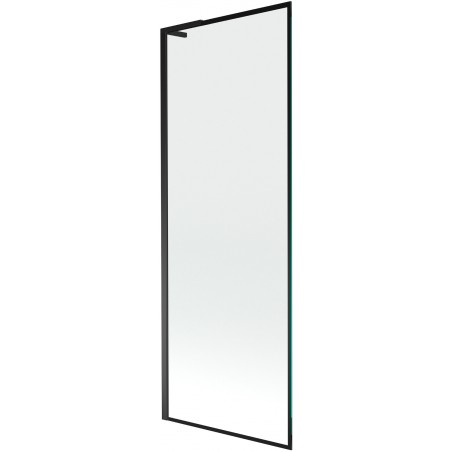 Mexen Next L Badewannenfaltwand 1-flügelig 70 x 150 cm, schwarzes Muster, schwarz - 895-070-000-03-70-70
