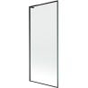 Mexen Next L vannisein 1-lehega 80 x 150 cm, must raam, must - 895-080-000-03-70-70